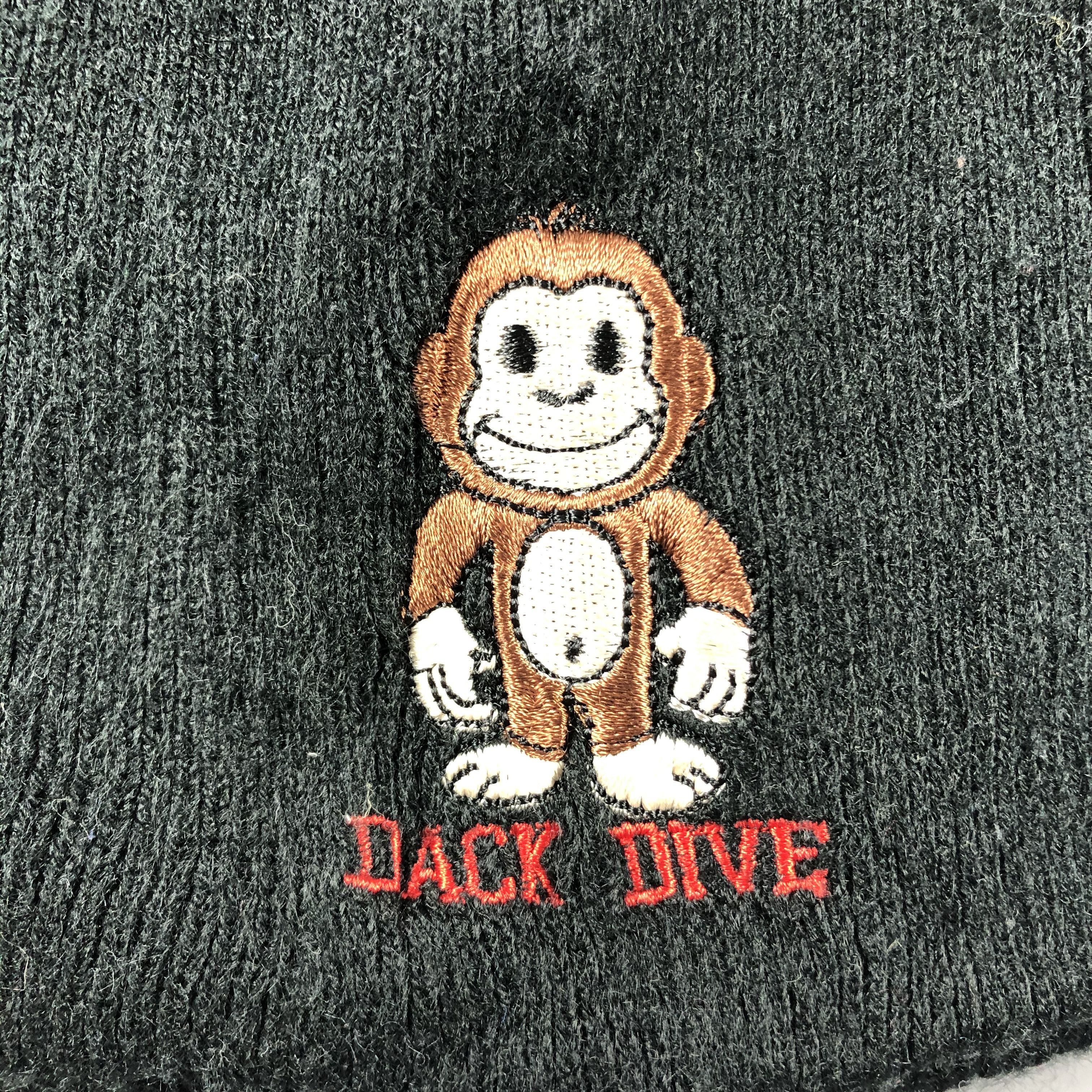 Japanese Brand × Vintage Dack Dive Cuffless Beanie Snow Hat Snow Cap -D215 Size ONE SIZE - 4 Thumbnail