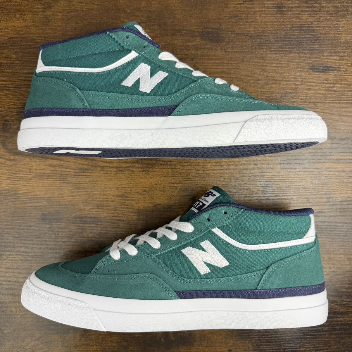 New Balance New Balance Numeric 417 Franky Villani Teal White NM417VTL Size US 8.5 / EU 41-42 - 3 Thumbnail