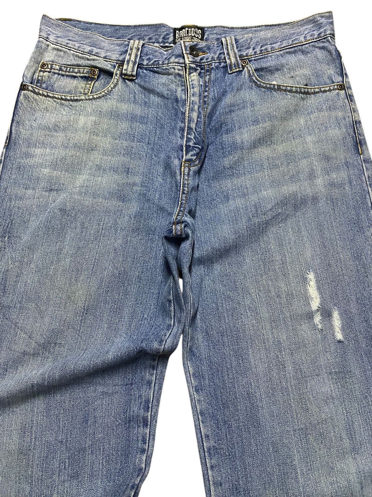 Japanese Brand Vtg Japanese Brand Barcedos Grunge Distressed Loose Jeans Size US 32 / EU 48 - 3 Thumbnail