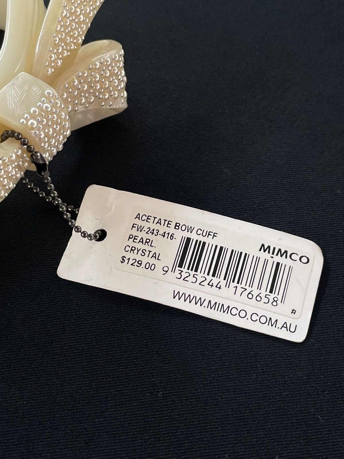 Other Mimco Acetate Bow Cuff Size ONE SIZE - 4 Thumbnail