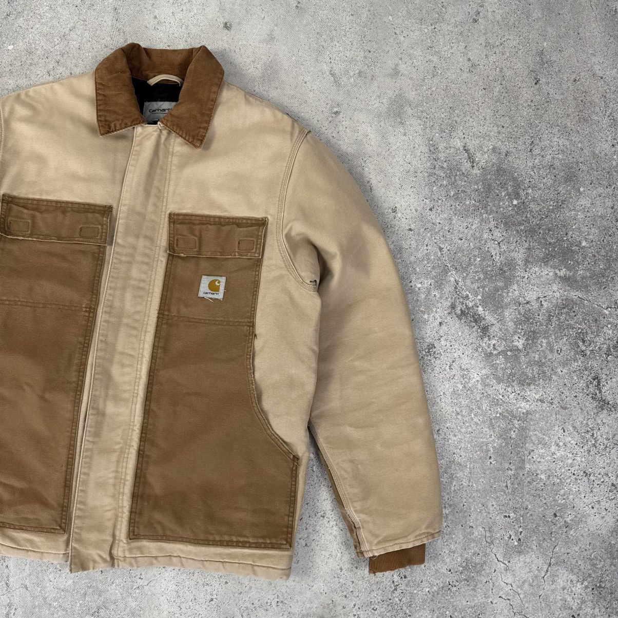 Carhartt × Vintage Carhartt WIP OG Arctic Coat Distressed Detroit Jacket Size US M / EU 48-50 / 2 - 3 Thumbnail