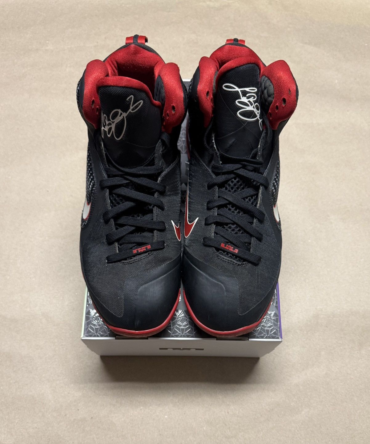 Nike Nike Air Lebron 9 Black Men’s basketball shoes size 13.5! Size US 13 / EU 46 - 3 Thumbnail