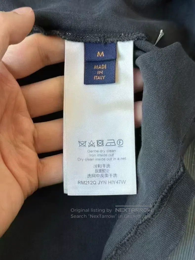 Louis Vuitton Louis Vuitton Washed Instruction Short Sleeve Size US M / EU 48-50 / 2 - 4 Thumbnail