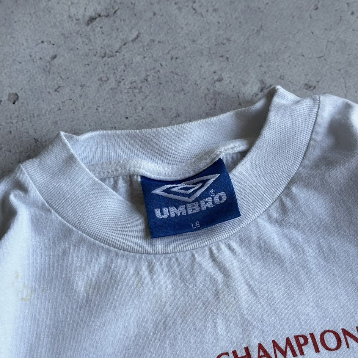 Umbro Vintage Umbro UEFA Euro 96 England Tee Size US S / EU 44-46 / 1 - 7 Thumbnail