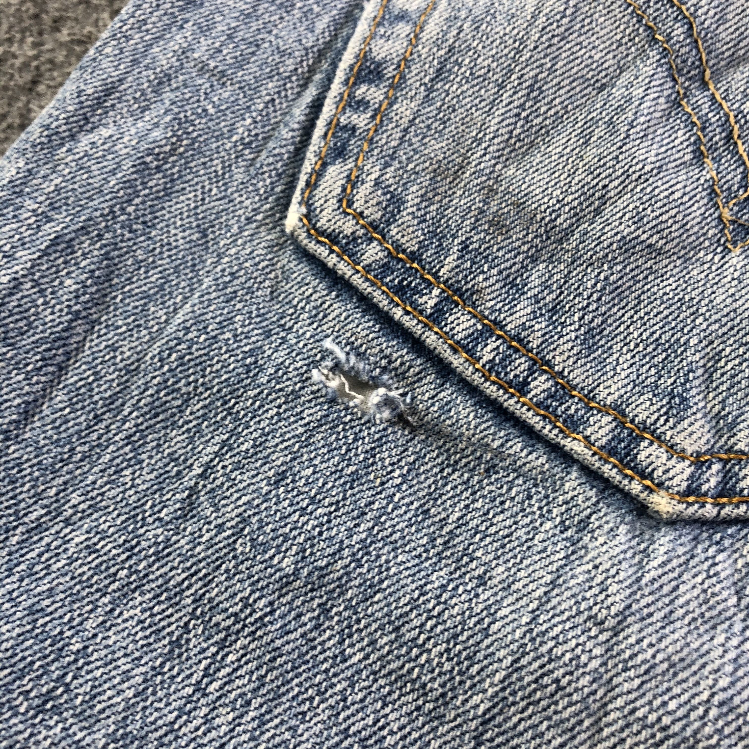 Levi's Vintage Blue Wash Levis 529 Jeans-J3303 Size US 37 - 7 Thumbnail