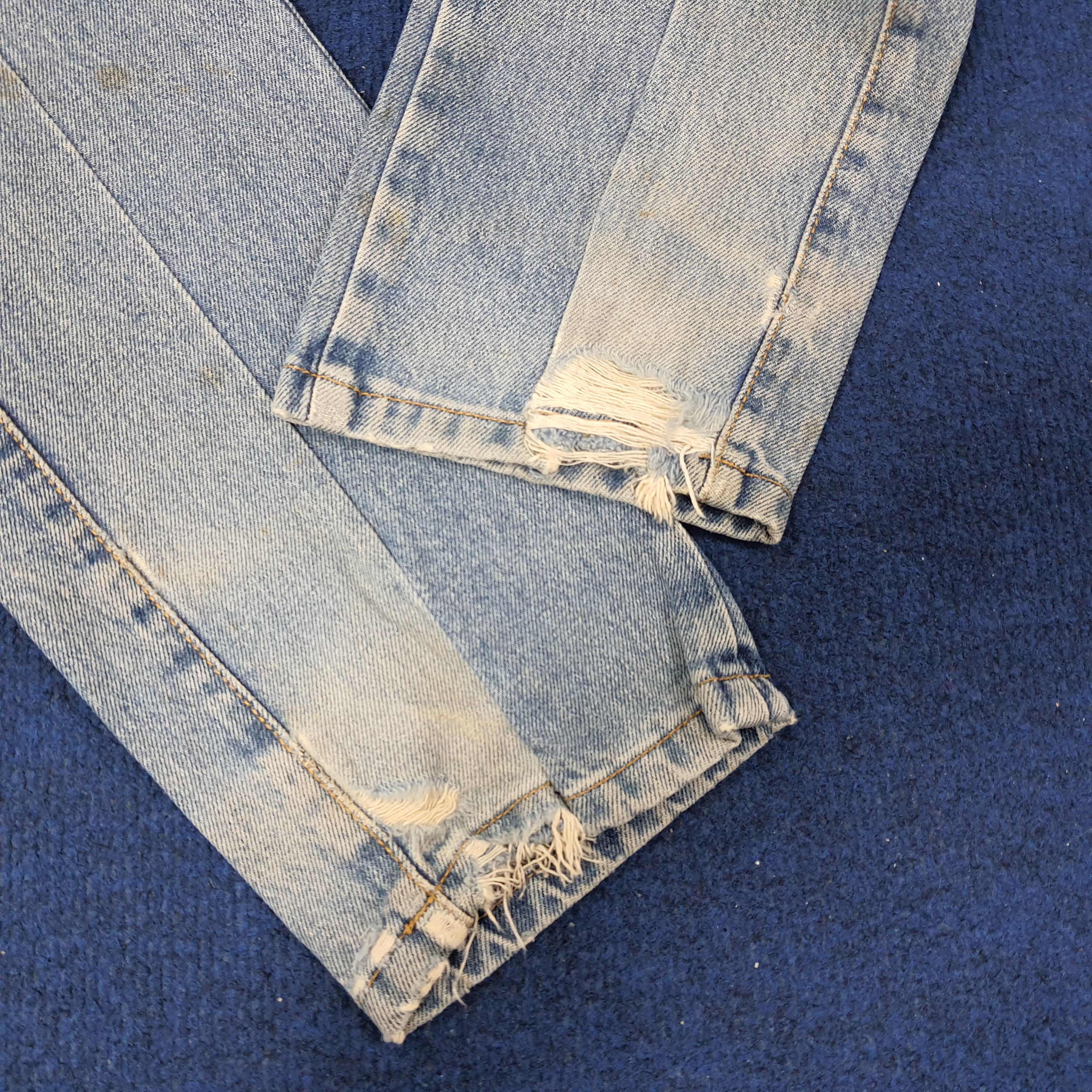 Stussy × Vintage Vintage Stussy Streetwear Custom Logo Jeans Size US 32 / EU 48 - 13 Thumbnail