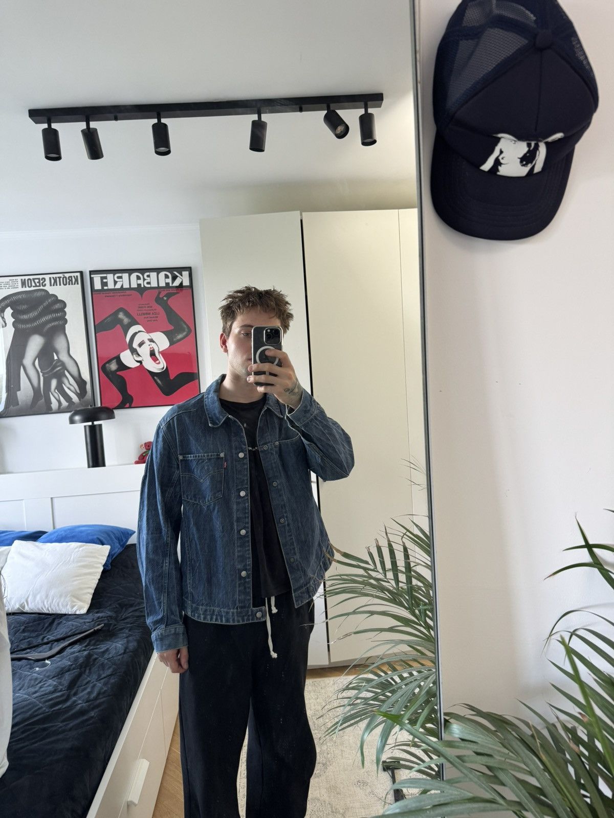 Levi's Vintage Levi’s engineered Denim Jacket Vintage Y2k Retro Size US L / EU 52-54 / 3 - 2 Thumbnail