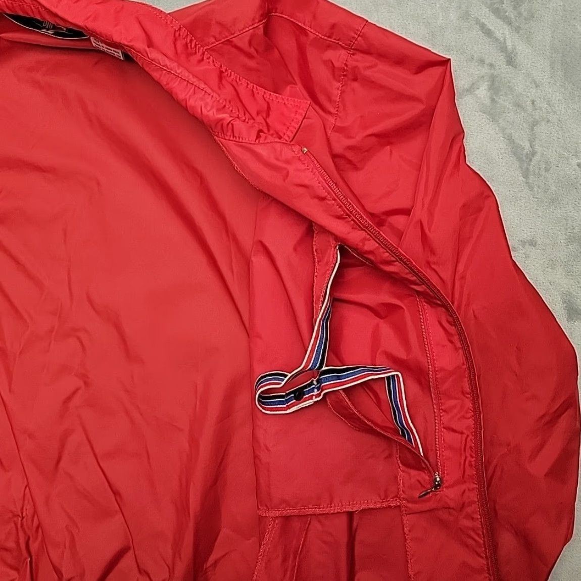 Etro VTG Norsport Jacket Men XL Red Nylon Full Zip Windbreaker Retro Unlined 80s 70s Sports Size US XL / EU 56 / 4 - 7 Thumbnail