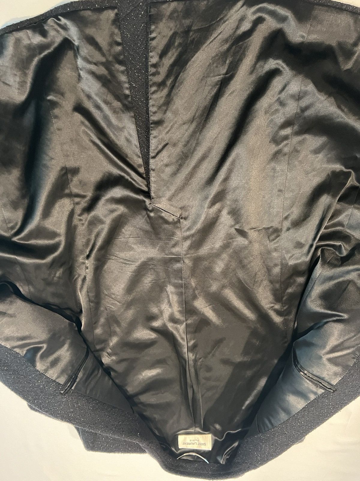 Saint Laurent Paris Saint Laurent sparkling overcoat. 52/42. $3650 Size US L / EU 52-54 / 3 - 8 Thumbnail