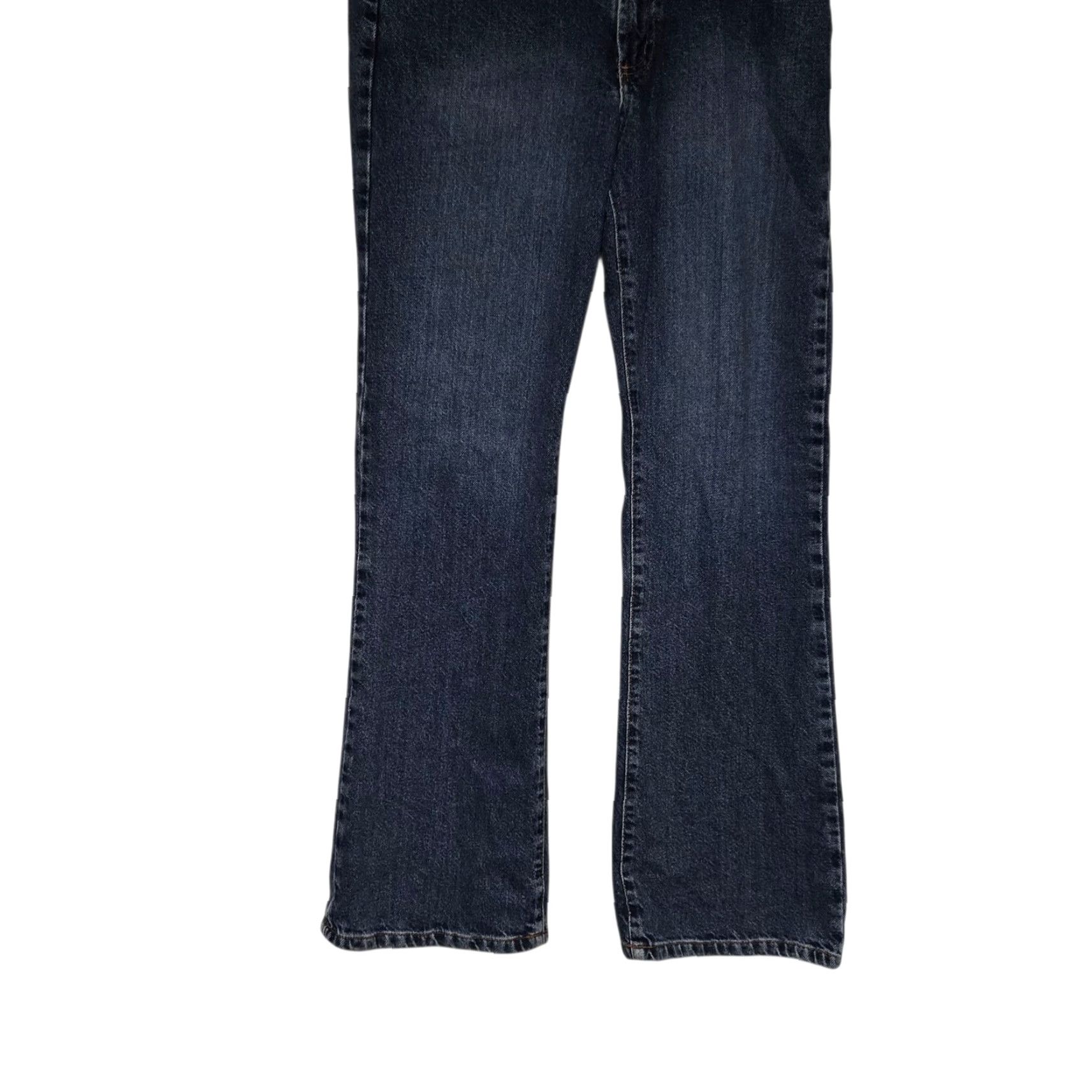 Vintage VINTAGE Paris Blues Jeans Women Bootcut 31.5in 28WAist Blue Denim Distressed Embroidered 7 Regular X-YK Good Condition Size 28" / US 6 / IT 42 - 4 Thumbnail
