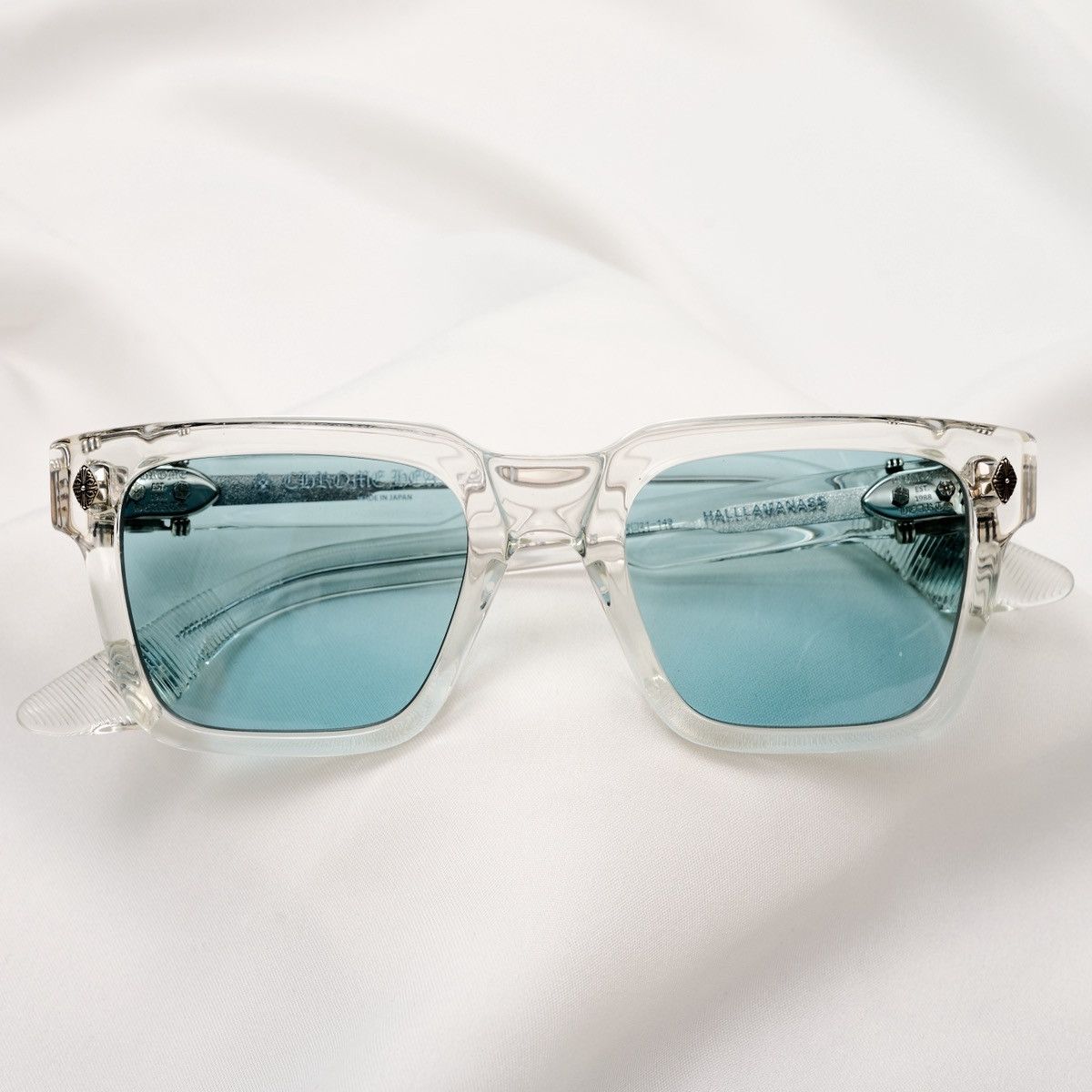 Chrome Hearts CHROME HEARTS HALLLAMANASS CRYSTAL SUNGLASSES Size ONE SIZE - 6 Thumbnail