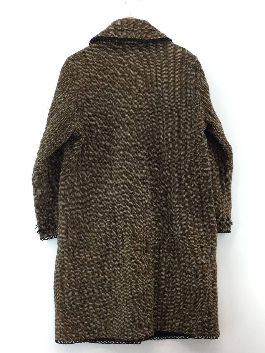 Issey Miyake Quilted Sashiko Wool Coat Size M / US 6-8 / IT 42-44 - 2 Thumbnail