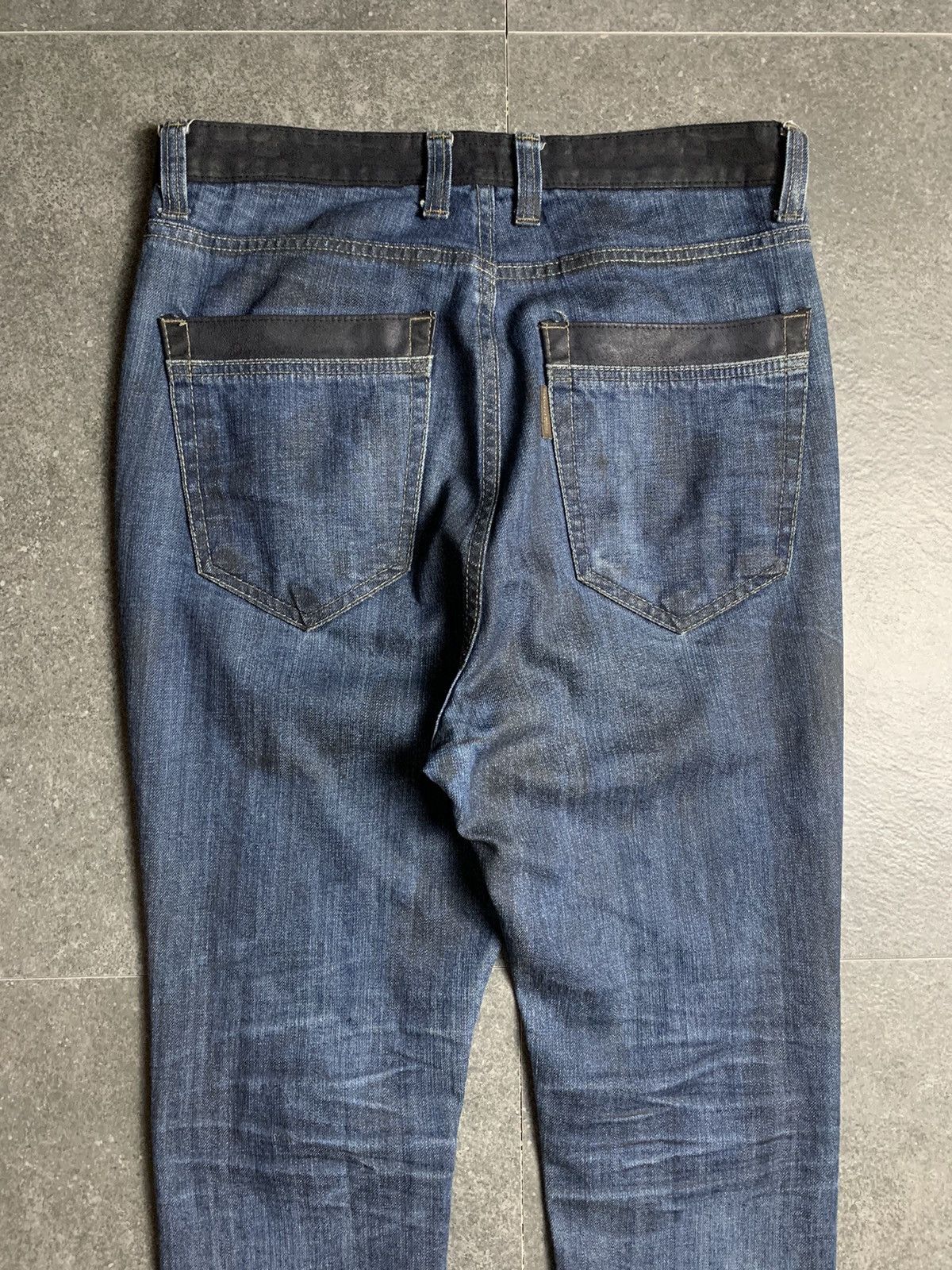 Issey Miyake 2000s Cabane de Zucca Overdyed Denim Size US 30 / EU 46 - 10 Thumbnail