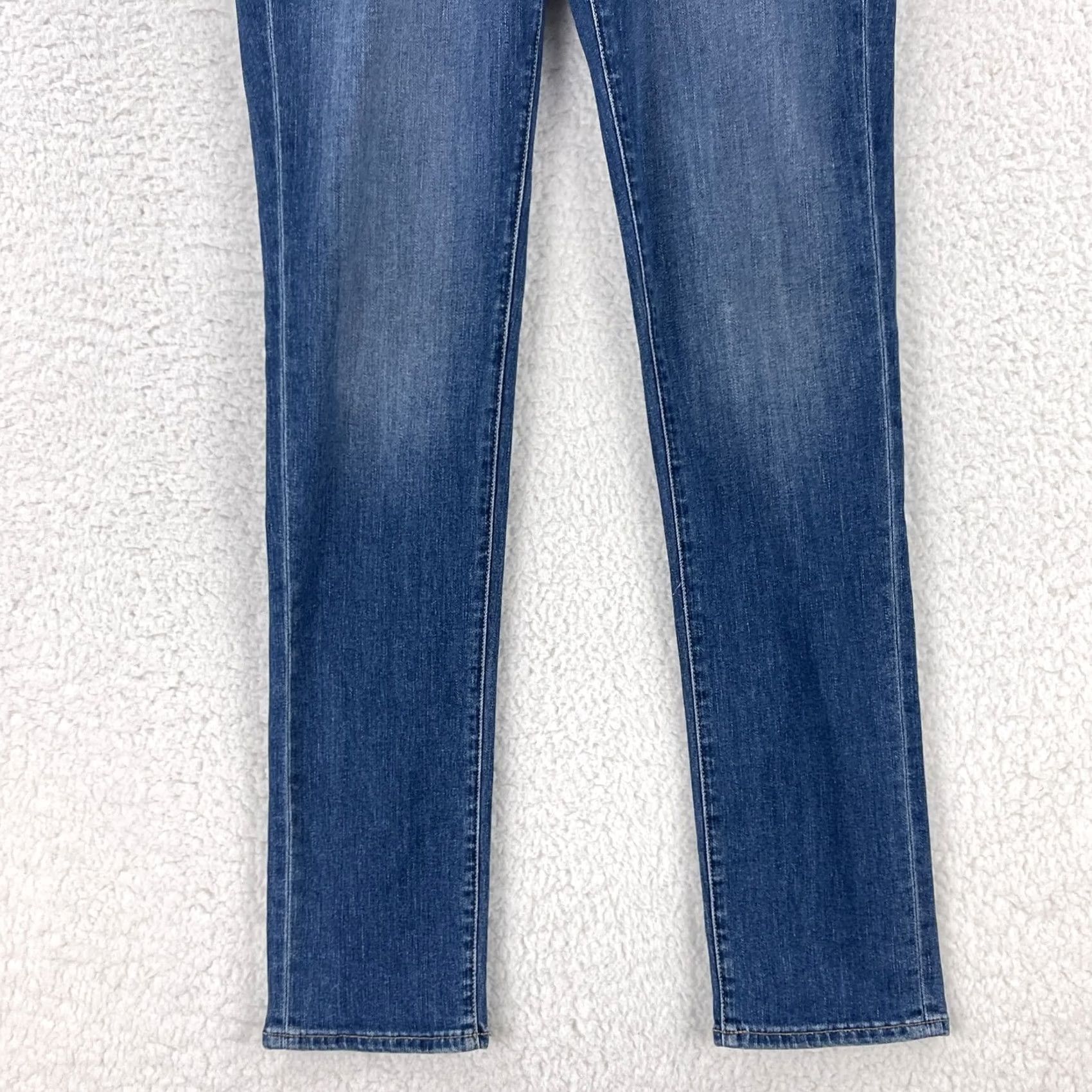 Paige Paige Jimmy Denim Skinny Jeans Womens Size 26 Blue Mid-Rise Stretch Jeans Size 26" / US 2 / IT 38 - 3 Thumbnail