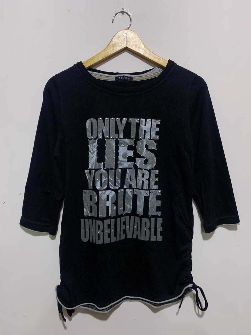 Japanese Brand Japanese poem longsleeve ifsixwasnine style Size US M / EU 48-50 / 2 - 1 Thumbnail