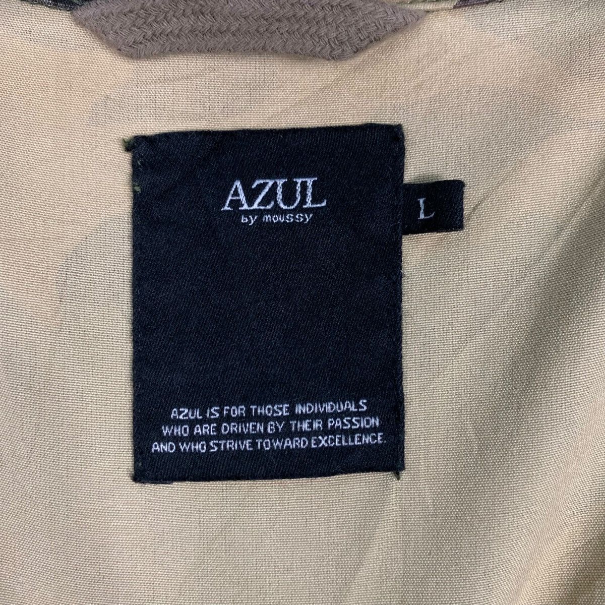 Japanese Brand AZUL MOUSSY Camo Jacket Military Army Fashion #1216-C55 Size US L / EU 52-54 / 3 - 15 Thumbnail