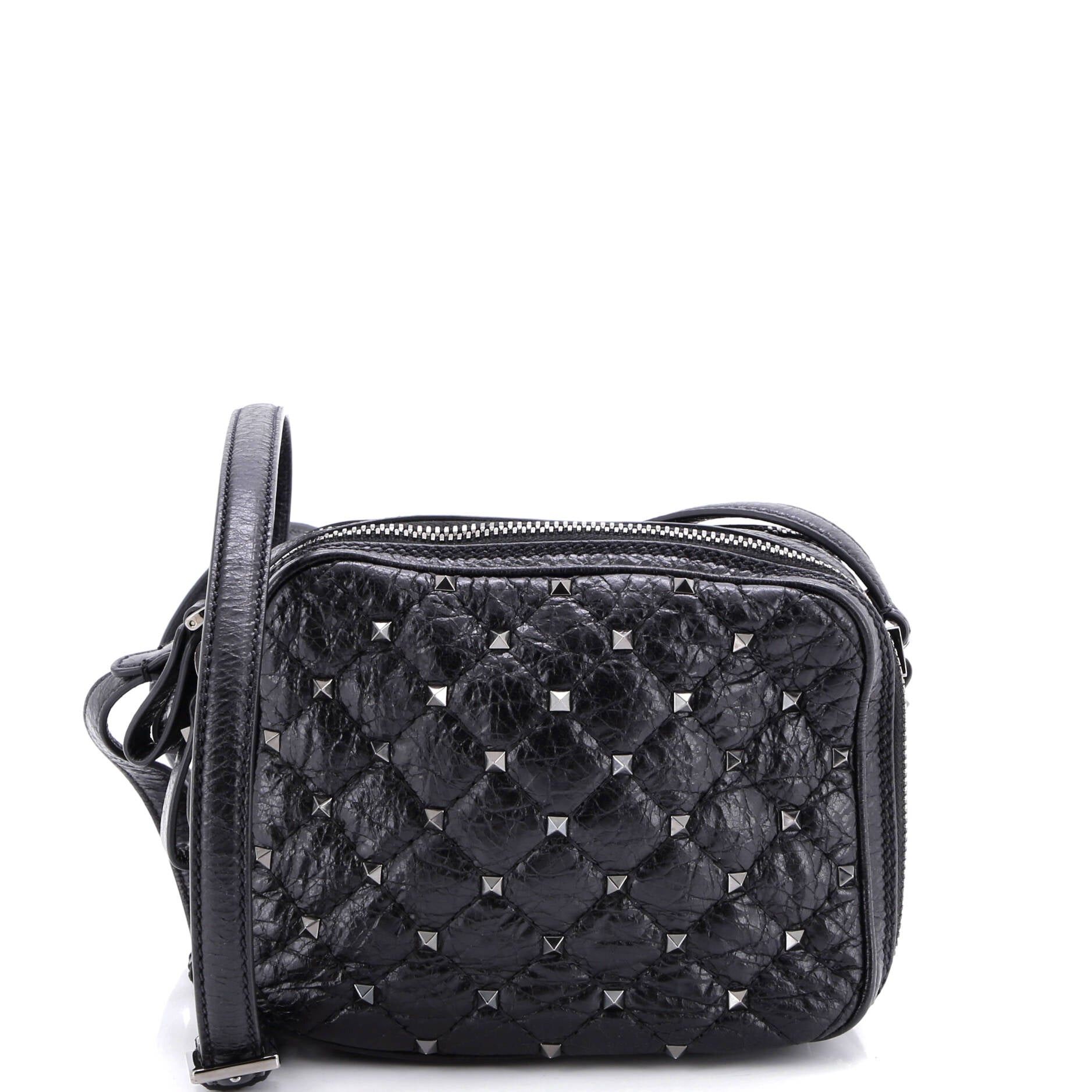 Valentino Rockstud Double Zip Camera Bag Size ONE SIZE - 1 Thumbnail