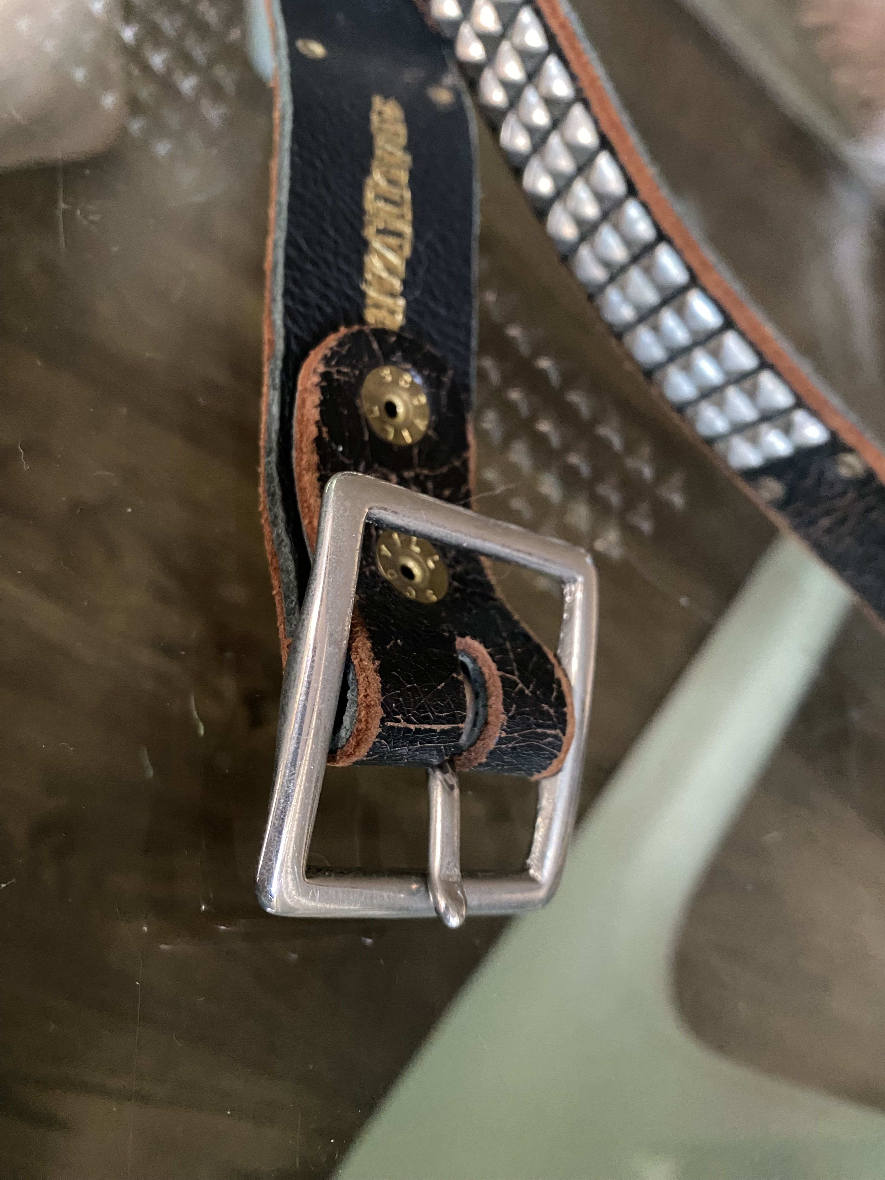 Hysteric Glamour Baltazar x Hysteric Studed Belt for Women Size 26 - 5 Thumbnail