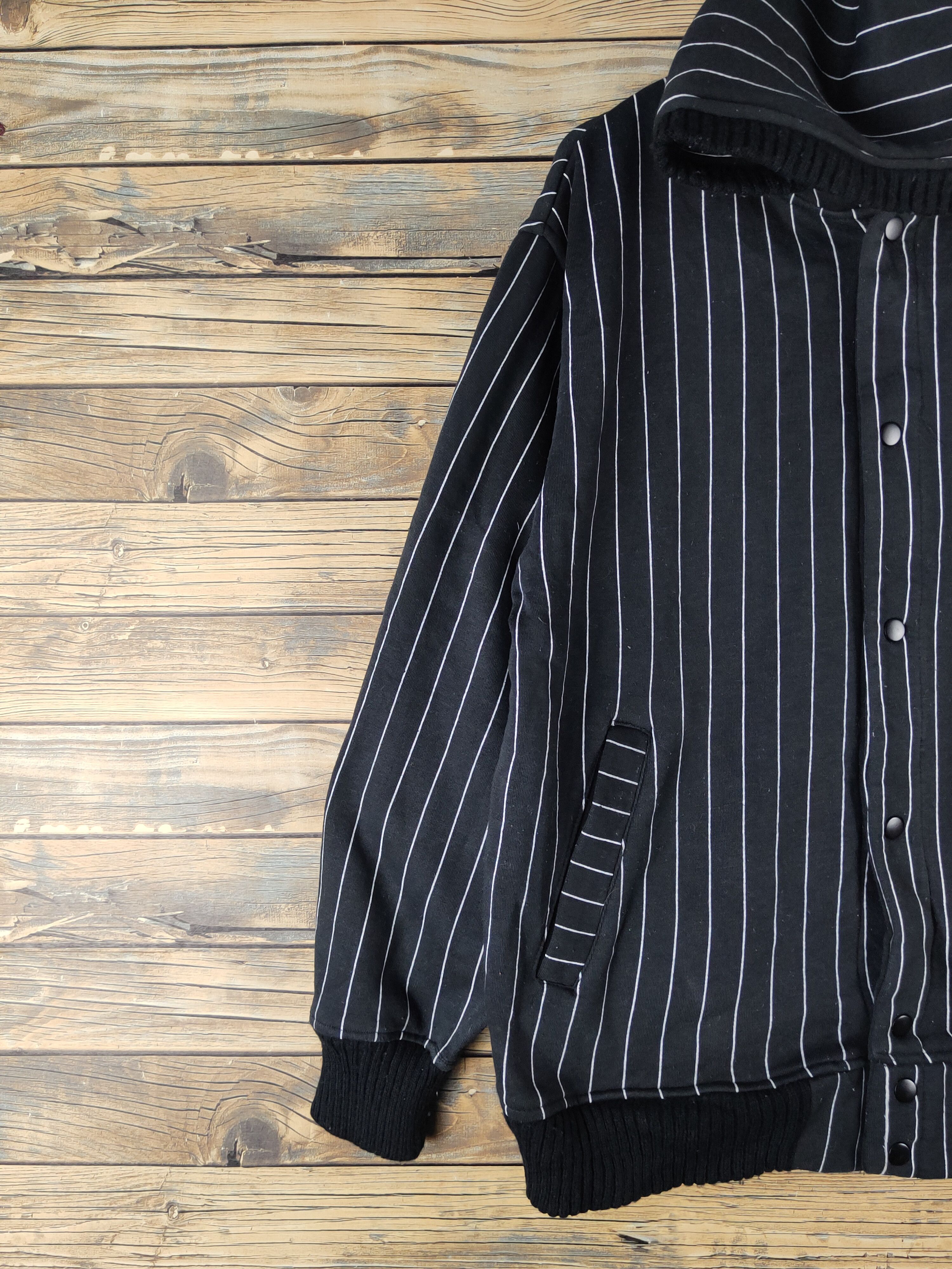 Japanese Brand DL Bullet Noise Black Hoodie Sweaters #2474 Size US L / EU 52-54 / 3 - 3 Thumbnail