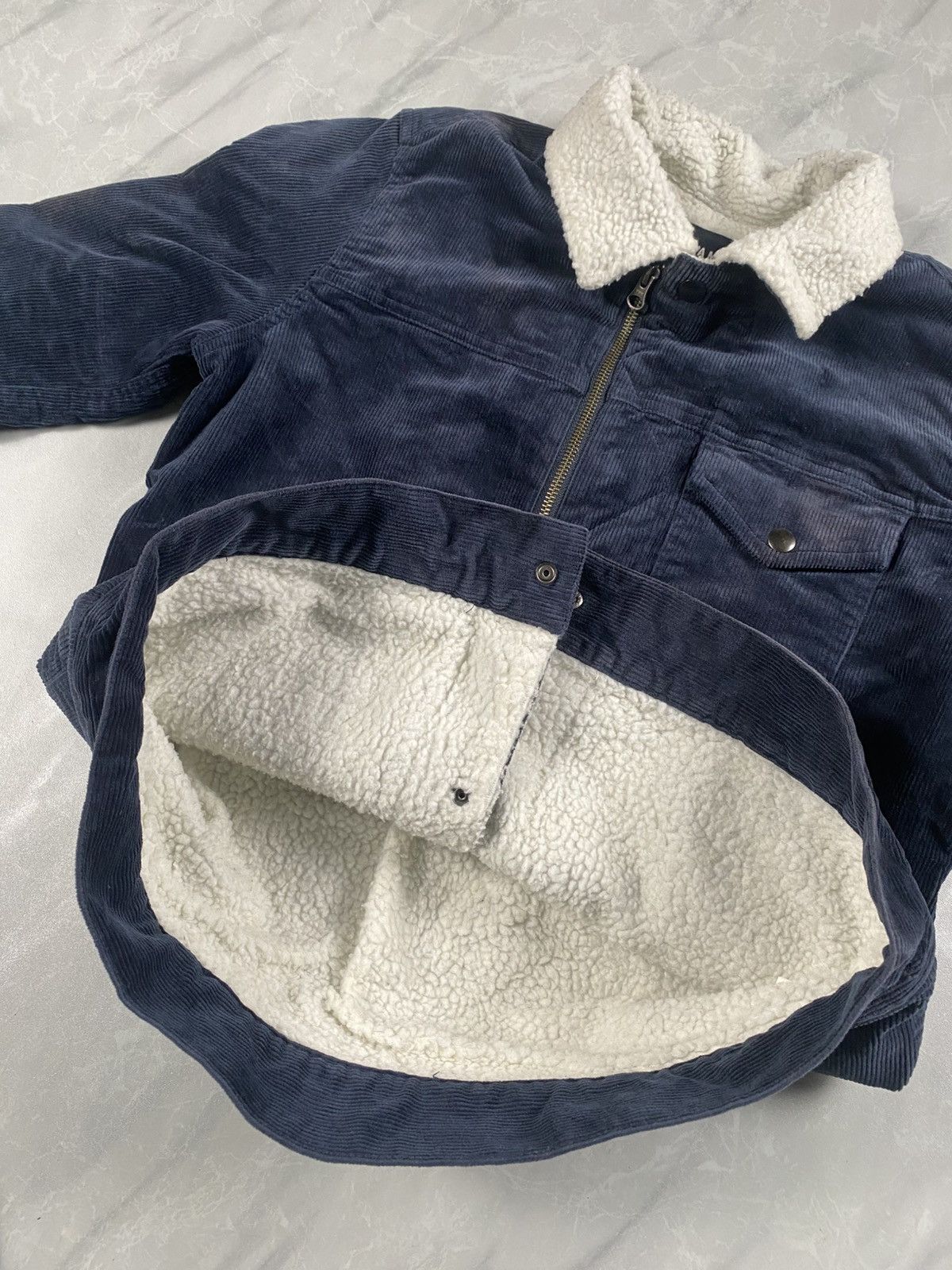 Beams Plus Beams Corduroy Sherpa Blouson Jacket Size US S / EU 44-46 / 1 - 7 Thumbnail