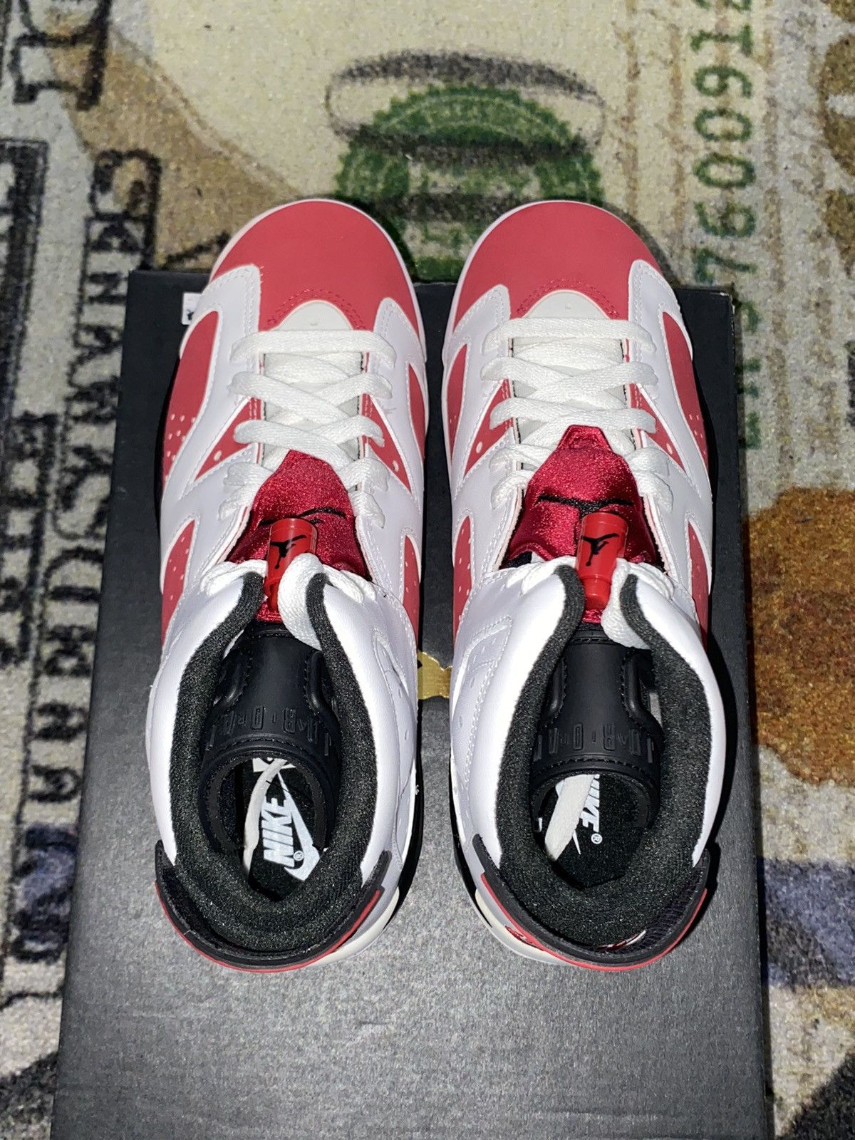 Jordan Brand × Nike Jordan 6 Retro Carmine (2021) 5.5Y Grade School Size US 7 / IT 37 - 6 Thumbnail