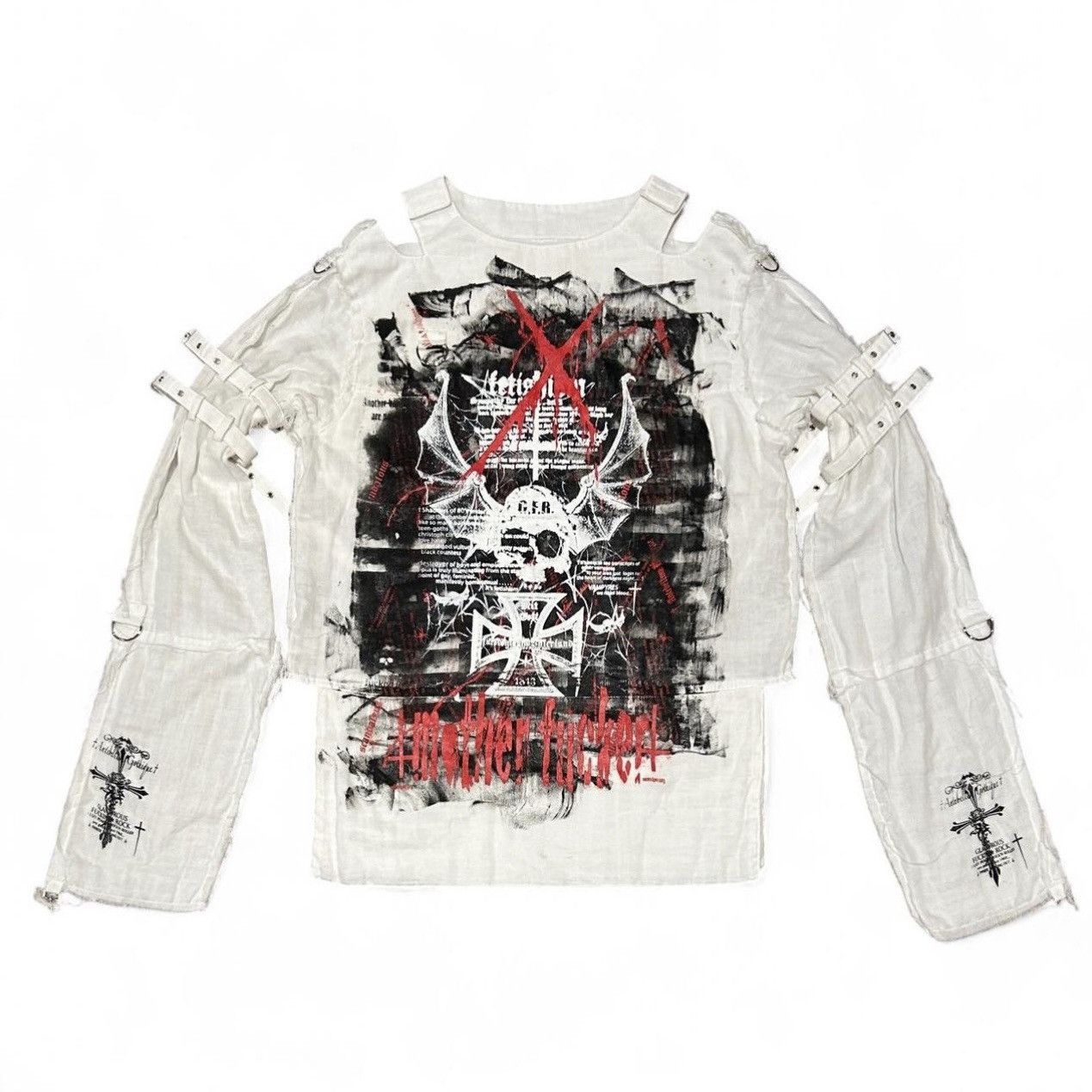 alice auaa Tシャツ If Six Was Nine × Japanese Brand Alice Auaa - Muslin Cut-out Shirt