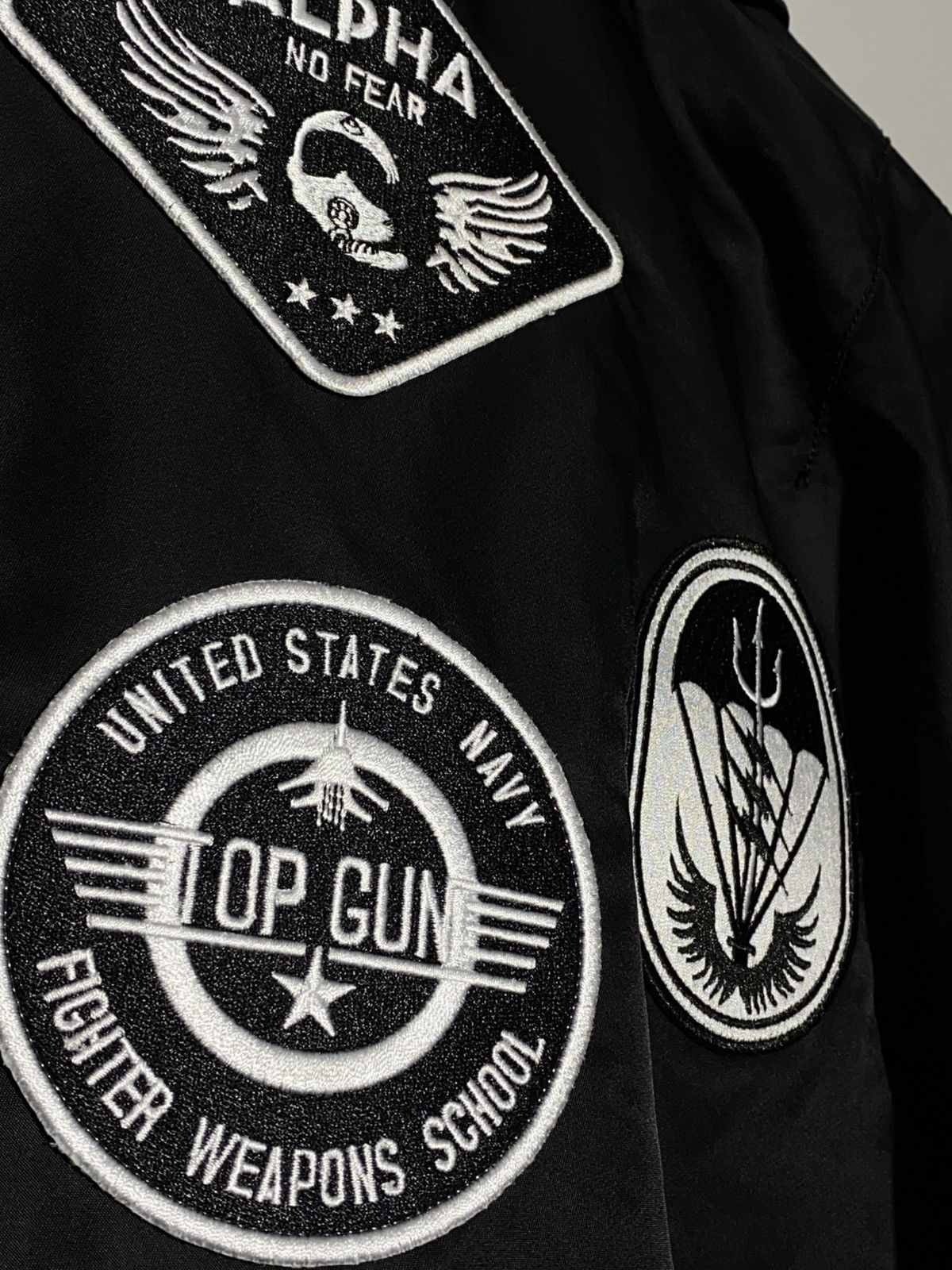 Alpha Industries Alpha Industries CWU Flyers Jacket With Multi Patch Top Gun Size US L / EU 52-54 / 3 - 21 Thumbnail