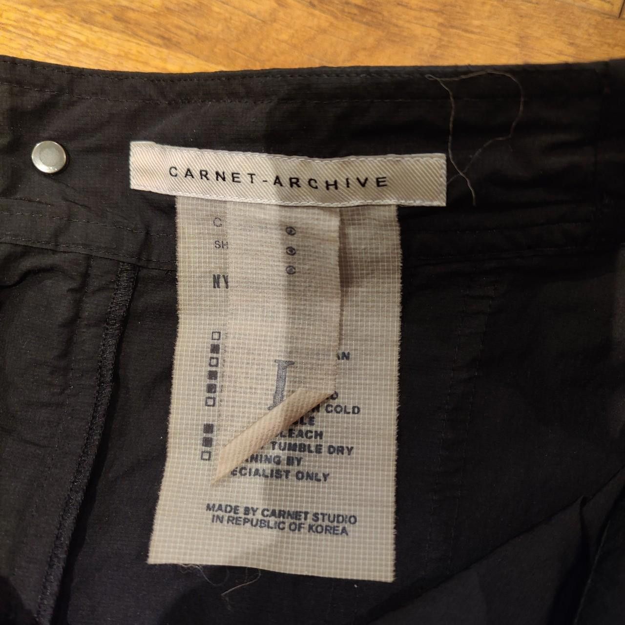 Other Carnet Archive Black Crustacean Wide Trousers Size US 34 / EU 50 - 4 Thumbnail