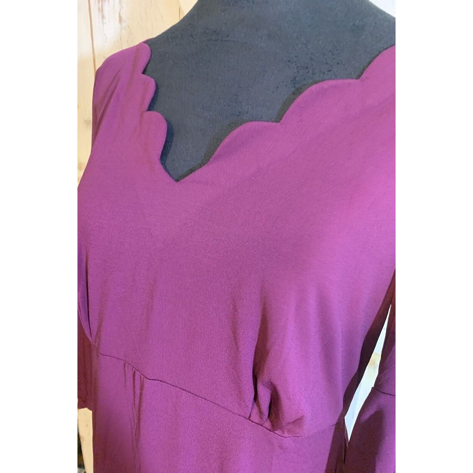 Other NWT Kimi + Kai Maternity Dress | Burgundy S Size S / US 4 / IT 40 - 2 Thumbnail
