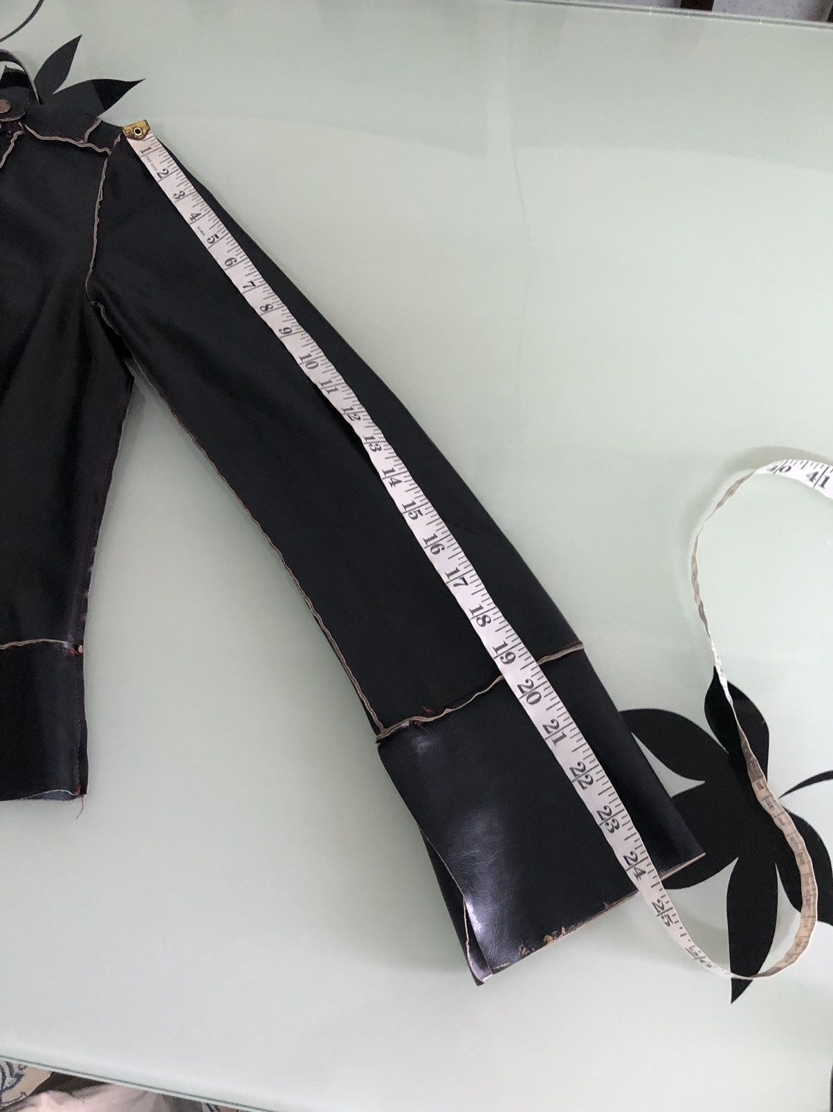 Japanese Brand Rare❗️Wooxoom Bondage Punk Pvc Jacket If Six Was Nine Size M / US 6-8 / IT 42-44 - 24 Thumbnail