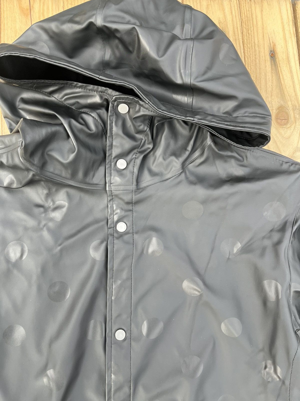 Herschel Supply Co. BLACK POLKADOT RAIN JACKET Size US S / EU 44-46 / 1 - 3 Thumbnail