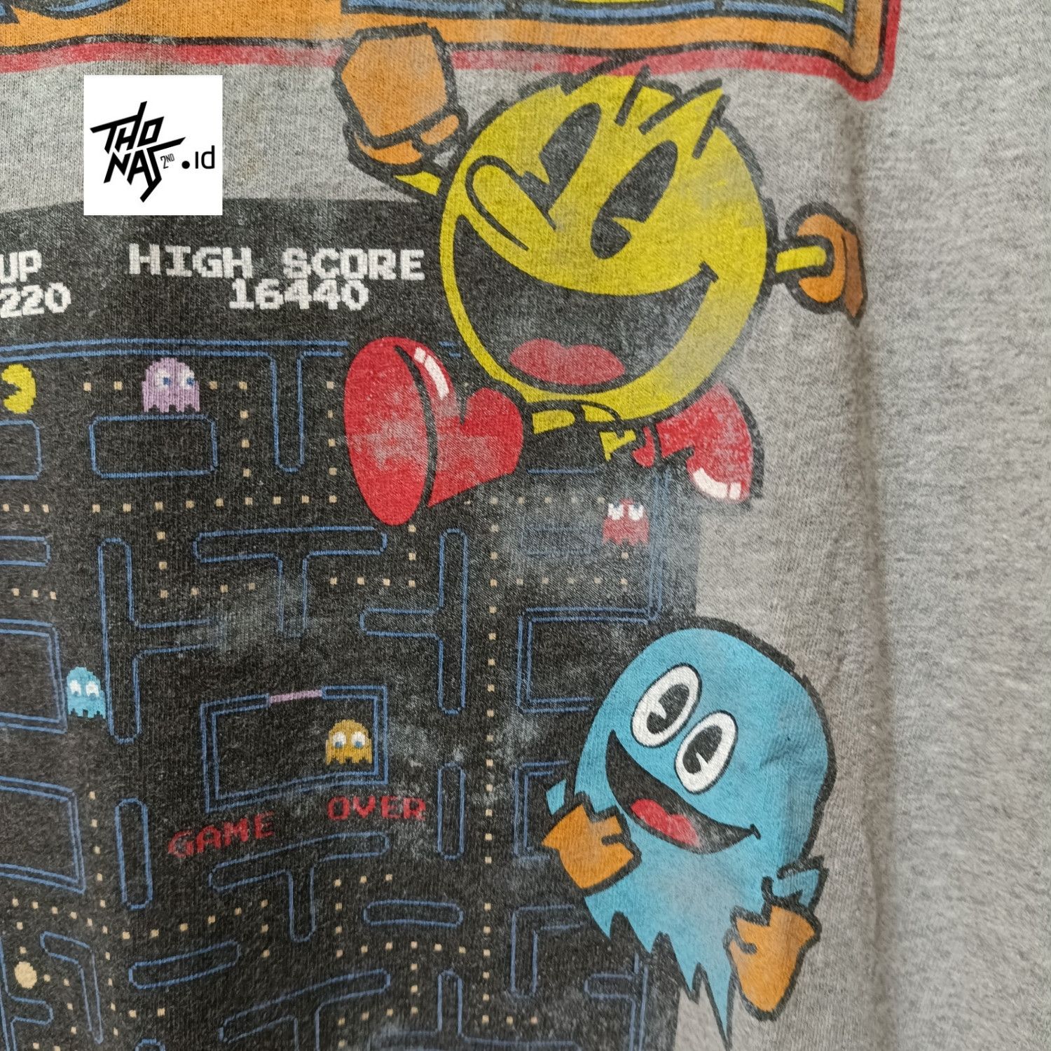 Nintendo Pacman bandai namco game shirt Size US L / EU 52-54 / 3 - 4 Thumbnail