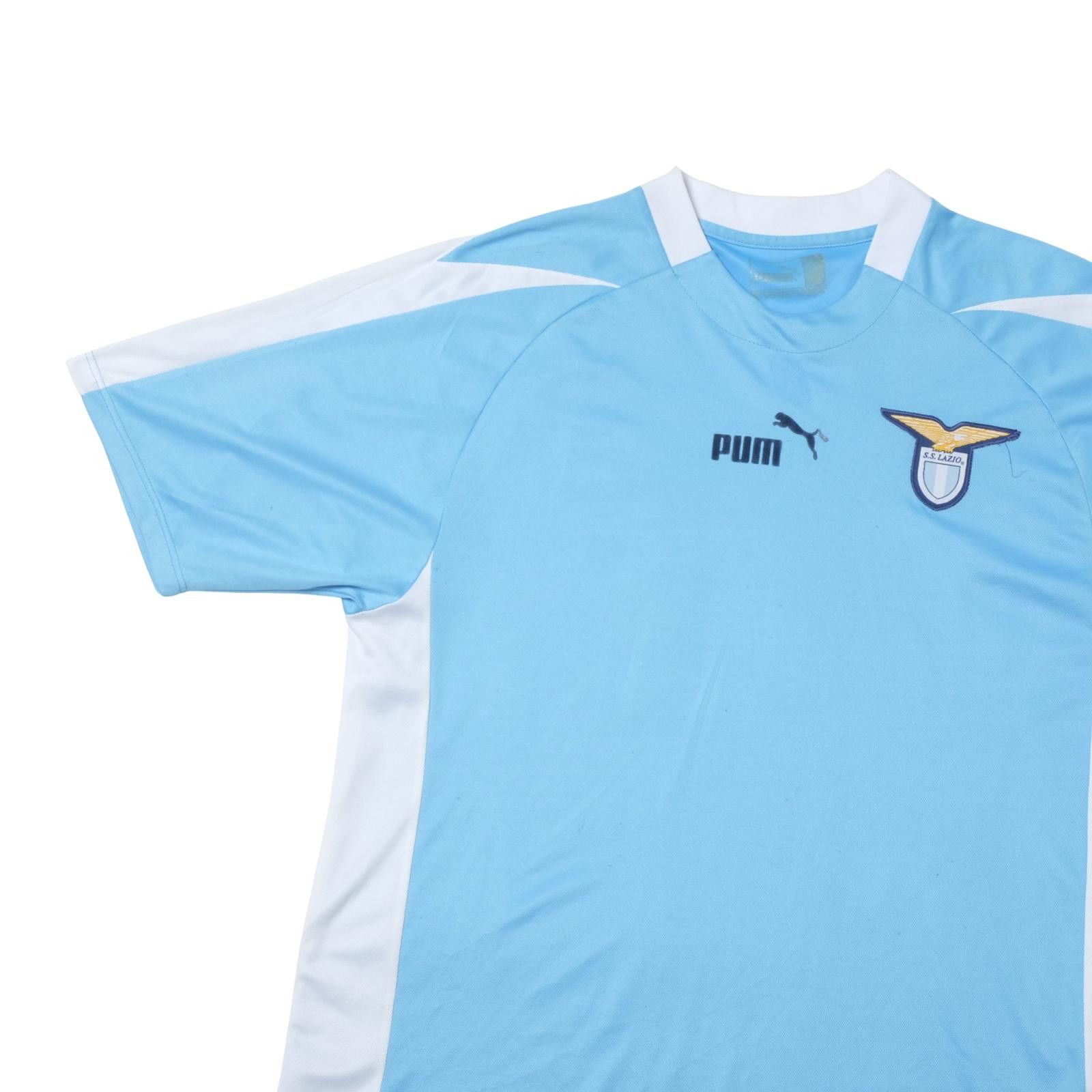 Puma 2003/04 Lazio Home Shirt (L/XL) Size US L / EU 52-54 / 3 - 3 Thumbnail