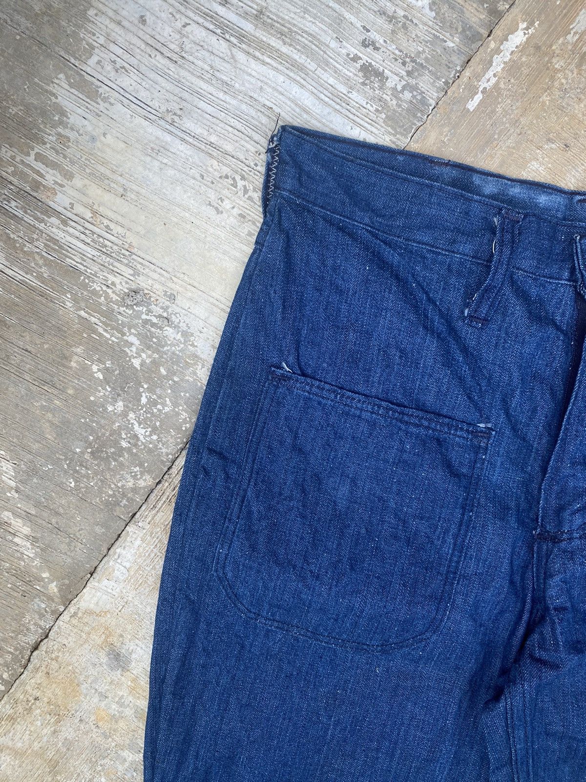Vintage Vintage Maverick Flare Denim Size 27" / US 4 / IT 40 - 3 Thumbnail