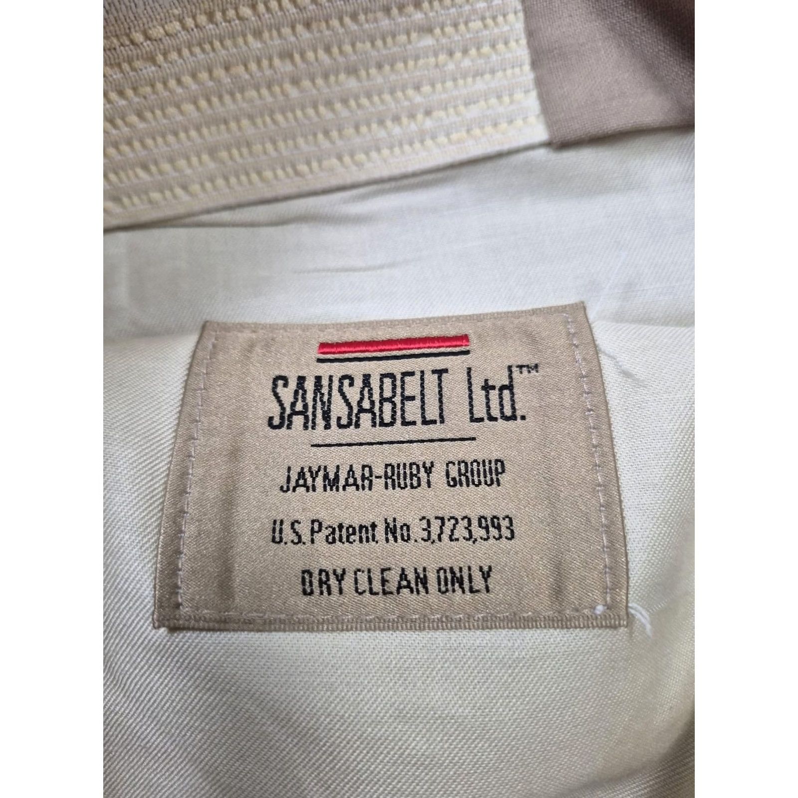Vintage VINTAGE Sansabelt Dress Pants Mens 32x36 Beige Wool Pleated Unhemmed Pants Size US 32 / EU 48 - 6 Thumbnail