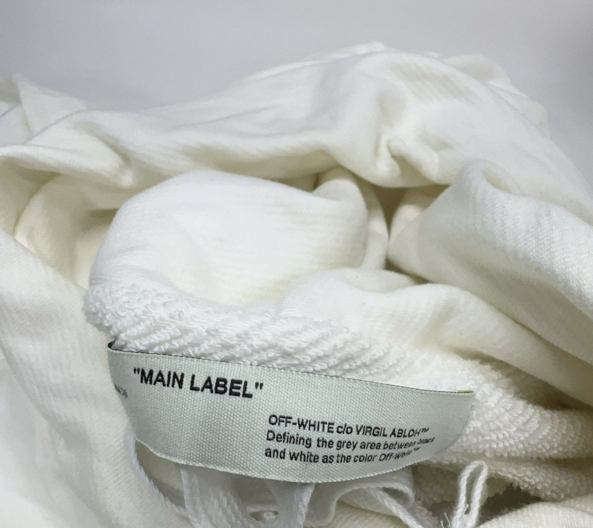 Off-White Off-White Triangle Double Sleeve Hooded Sweatshirt Size US XL / EU 56 / 4 - 3 Thumbnail