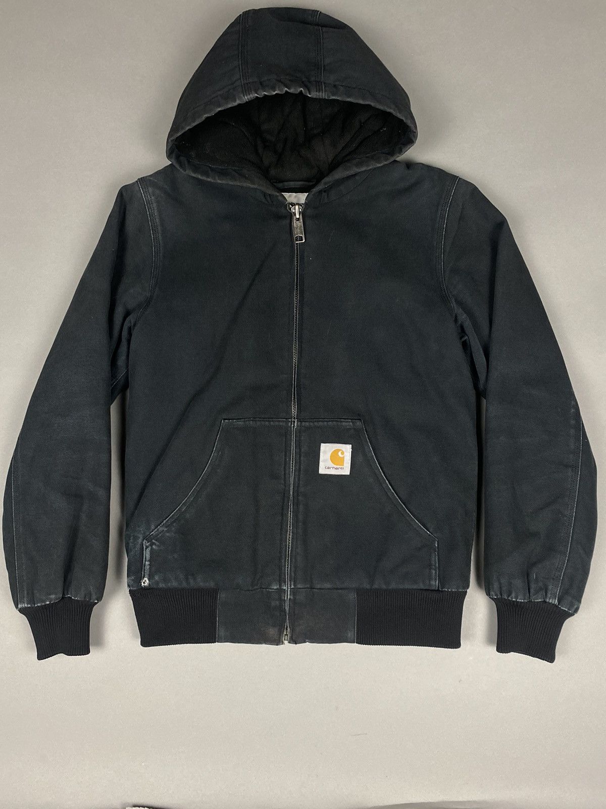 Carhartt Active Jacket Vintage Black | Grailed