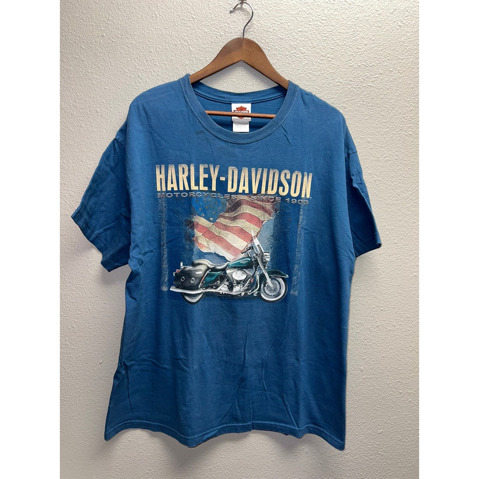 Harley Davidson Vintage Harley Davidson Arrowhead Shirt Peoria Tee 2004 VTG Size US XL / EU 56 / 4 - 1 Thumbnail