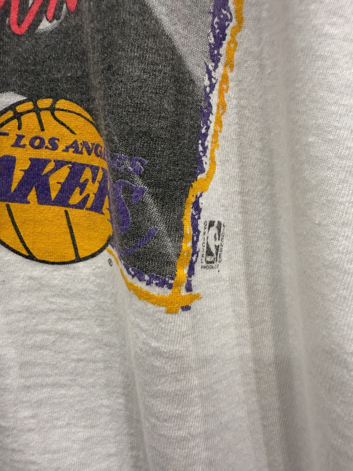 NBA × Vintage Vintage 90s Magic Johnson T-Shirt Size US L / EU 52-54 / 3 - 4 Thumbnail