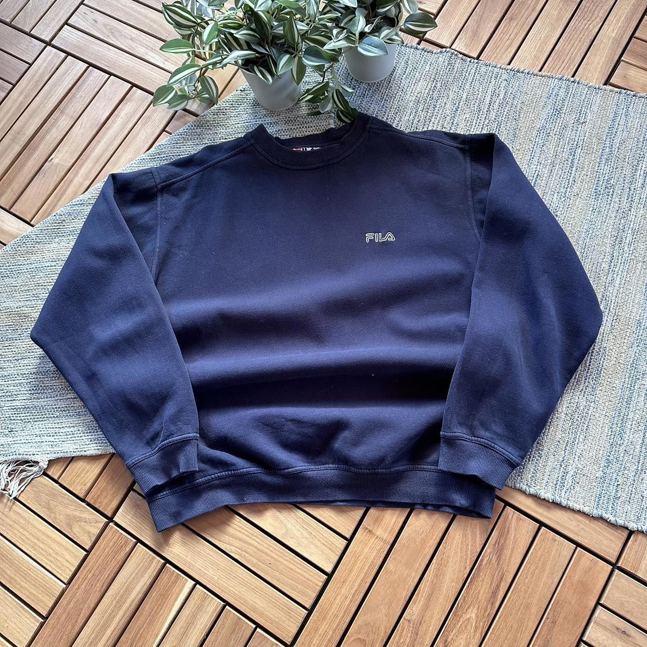 Fila Vintage Y2K Fila Sportswear Logo Baggy Sweatshirt Size US XL / EU 56 / 4 - 1 Thumbnail