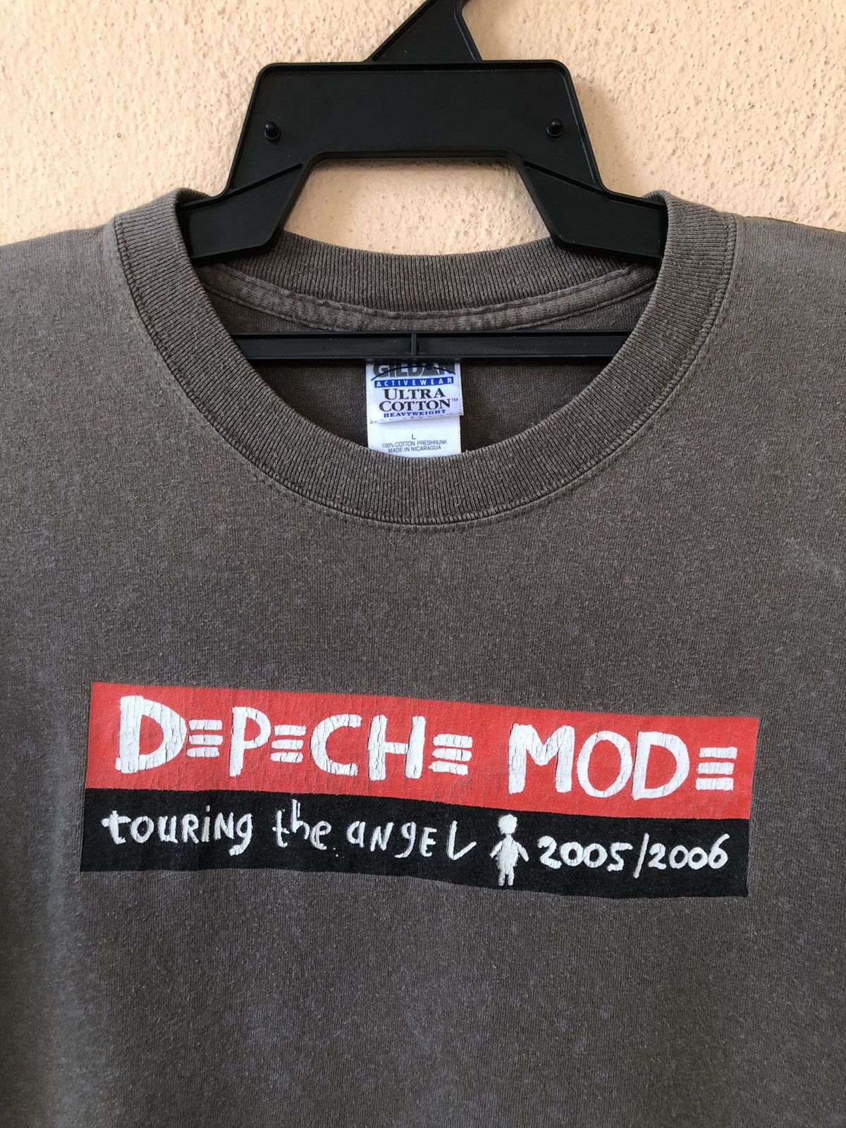 Band Tees × Vintage Vintage DEPECHE MODE Touring the angel Size US L / EU 52-54 / 3 - 1 Thumbnail