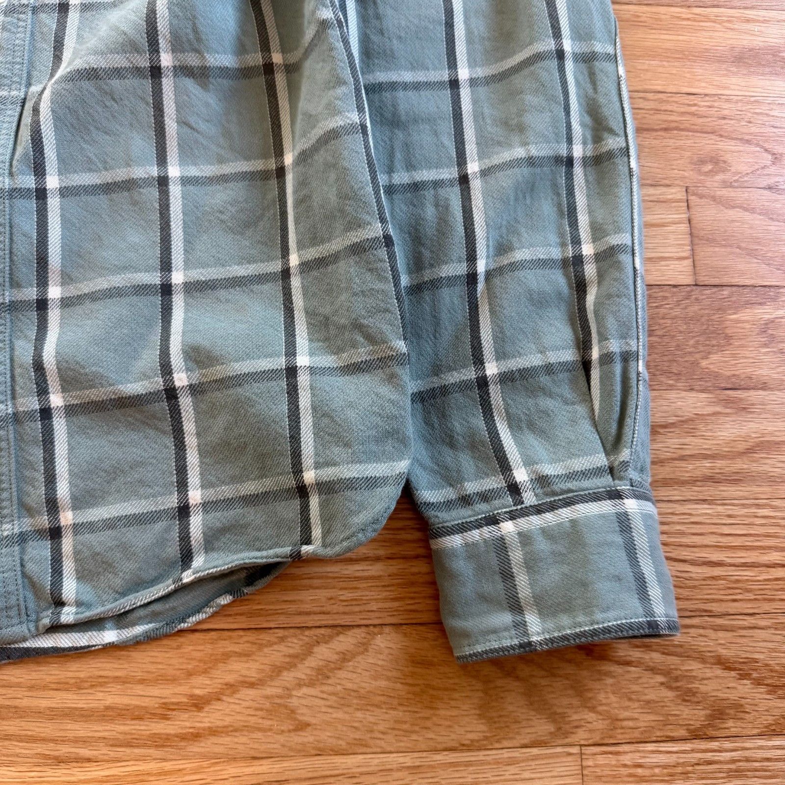 RRL Ralph Lauren Double RL Plaid Cotton-Linen Twill Workshirt Size US S / EU 44-46 / 1 - 10 Thumbnail