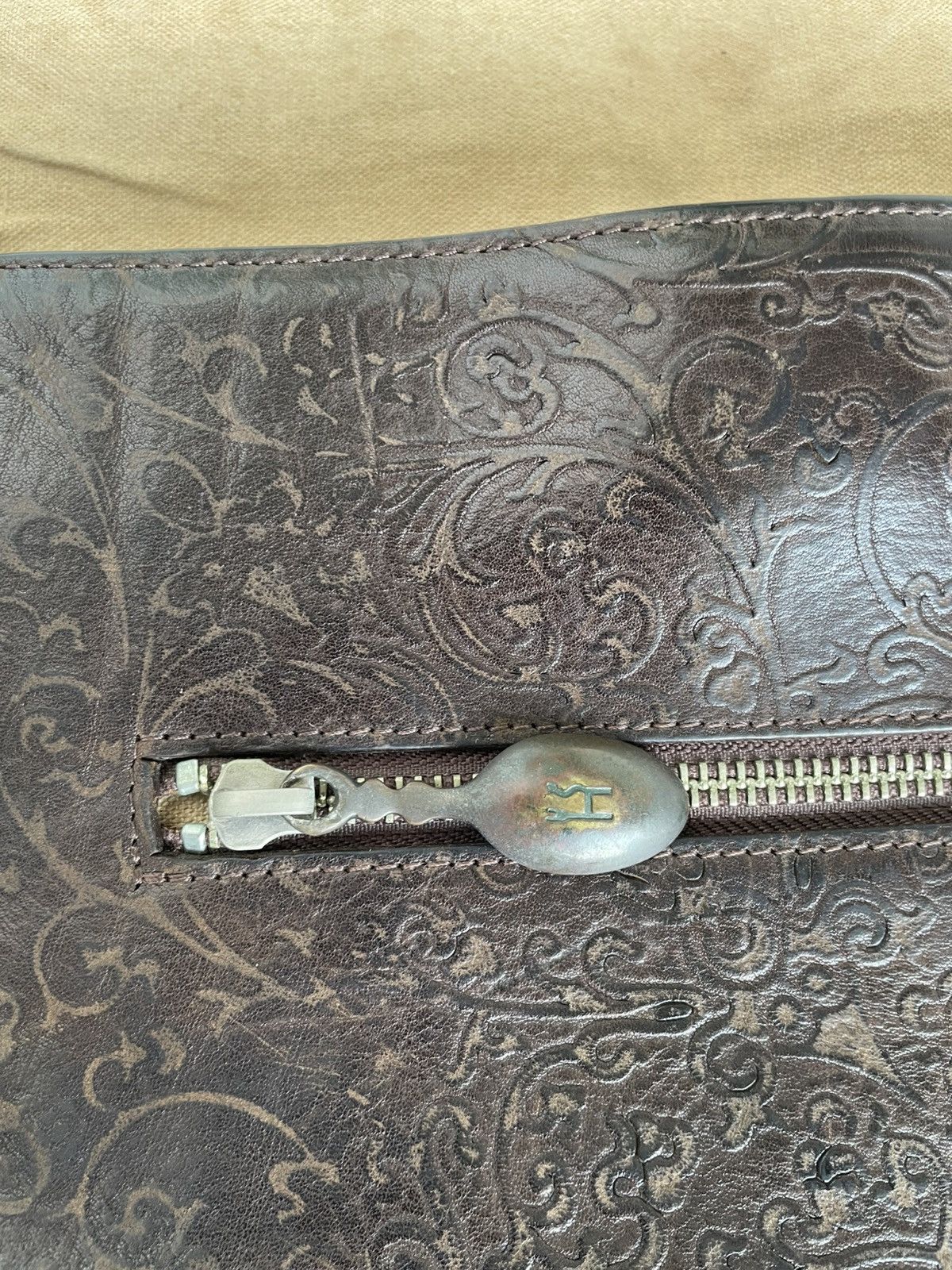 Leather Authentic HIROKO HAYASHI leather Art Shoulder bag Size ONE SIZE - 12 Thumbnail