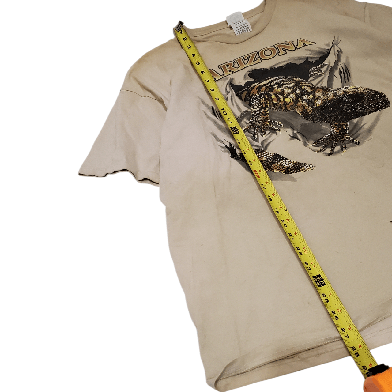 Vintage Y2K Arizona Komodo Dragon T-Shirt Size US XL / EU 56 / 4 - 6 Thumbnail