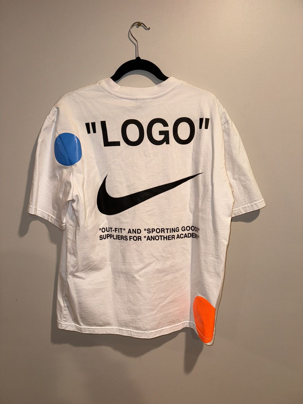 Nike × Off-White Nike Lab x OFF-WHITE Mercurial NRG X Tee Size Medium Size US M / EU 48-50 / 2 - 1 Thumbnail