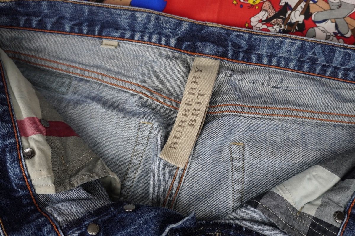 Burberry Burberry Brit Selvedge Denim Steadman Size US 34 / EU 50 - 7 Thumbnail
