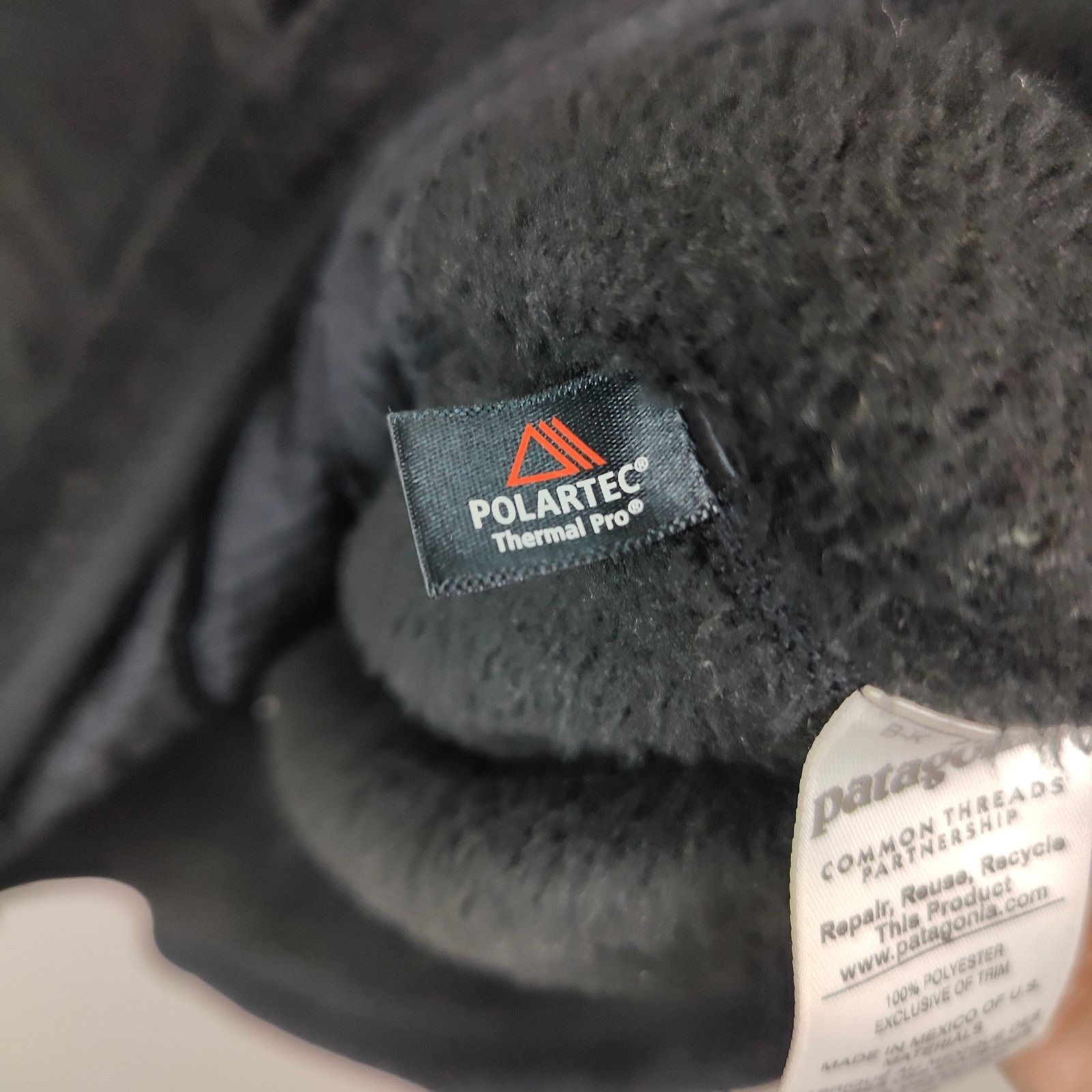 Patagonia Patagonia Re-Tool Snap-T Jacket Womens Small Black Fleece Size S / US 4 / IT 40 - 4 Thumbnail