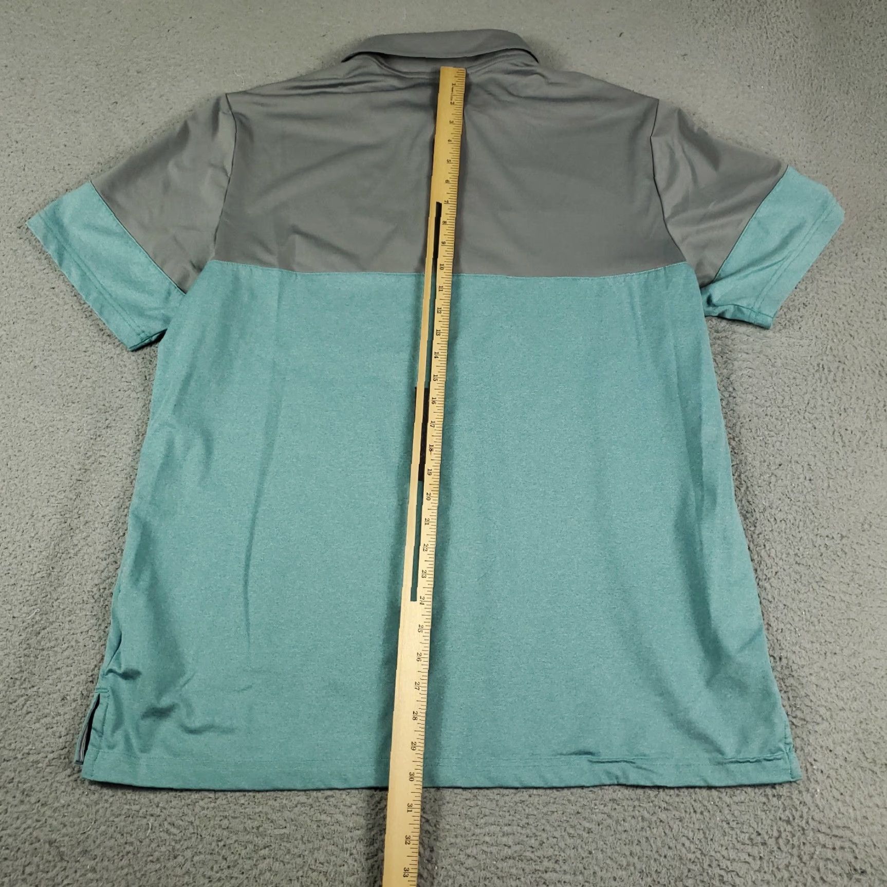 Adidas Adidas Polo Shirt Mens XL Blue Gray Golf Casual Short Sleeve Polo Size US XL / EU 56 / 4 - 3 Thumbnail