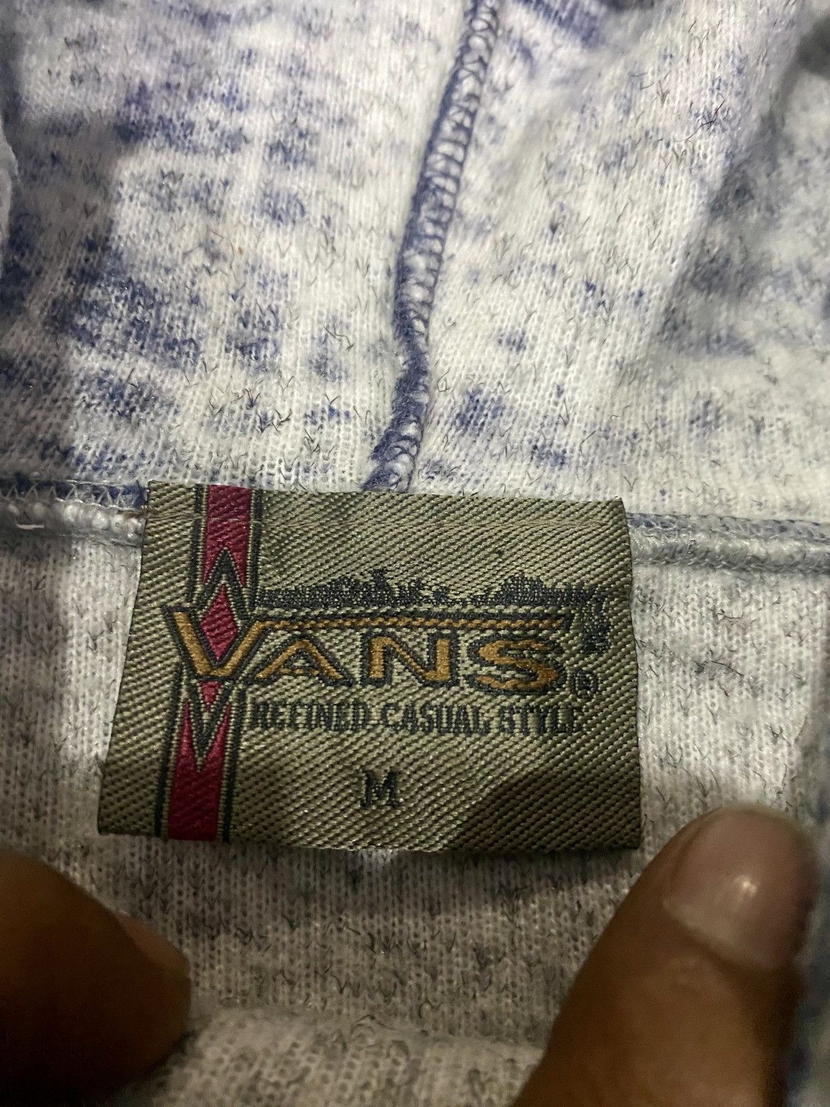 Vans × Vintage vintage Vans fleece hoodie Size US M / EU 48-50 / 2 - 4 Thumbnail