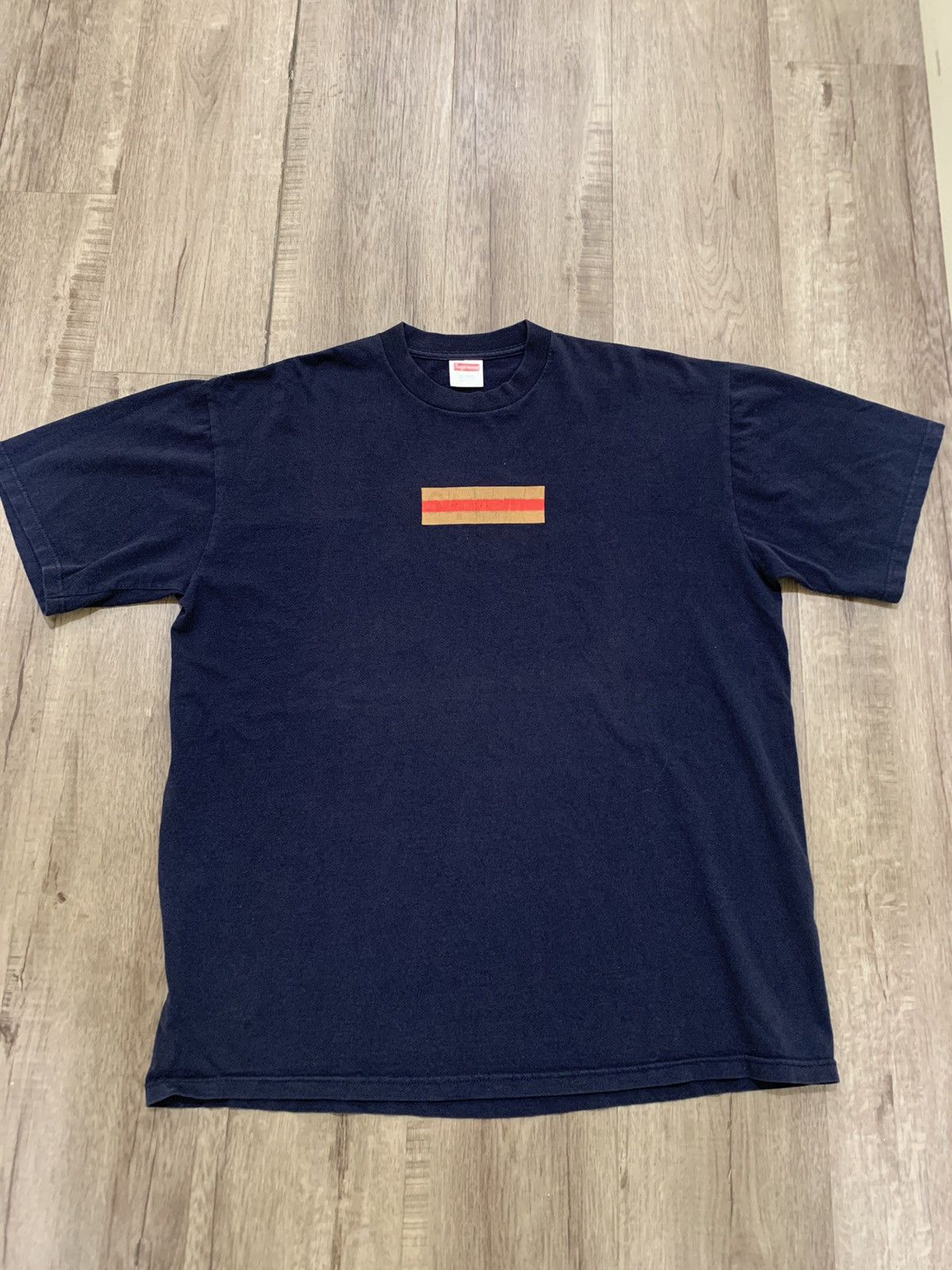 image of 2000 Supreme Gucci Box Logo in Navy, Men's (Size XL)